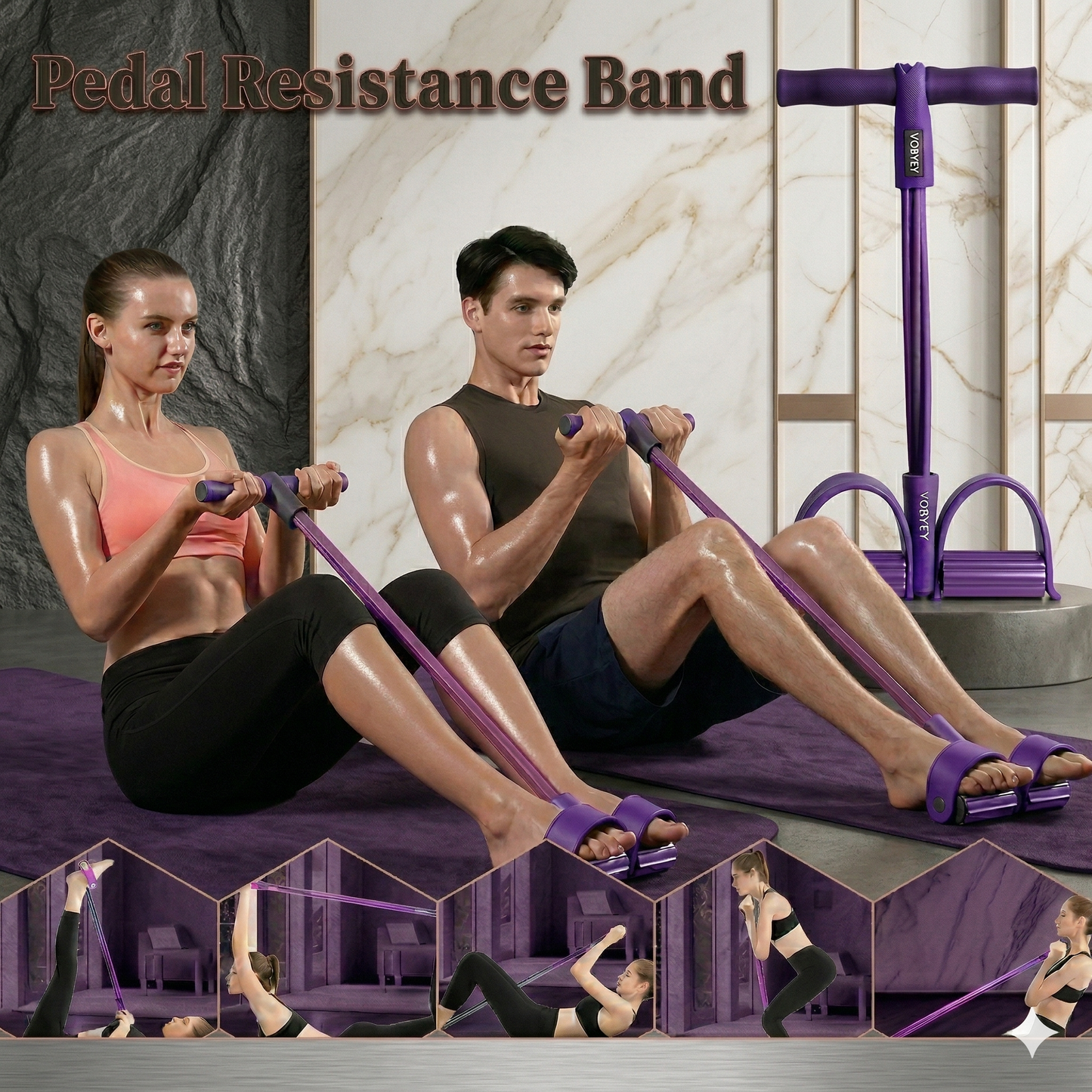 Elastic Band Tension Rope